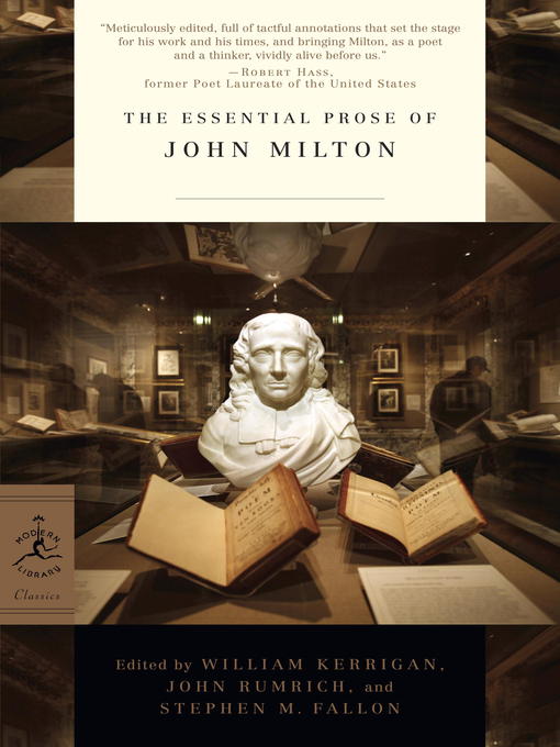 Title details for The Essential Prose of John Milton by John Milton - Available